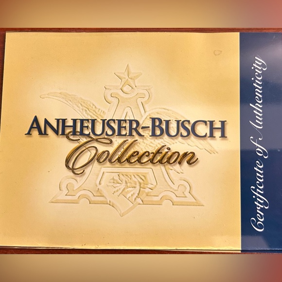 Budweiser Holiday Stein in original box. 2009 - Picture 9 of 13